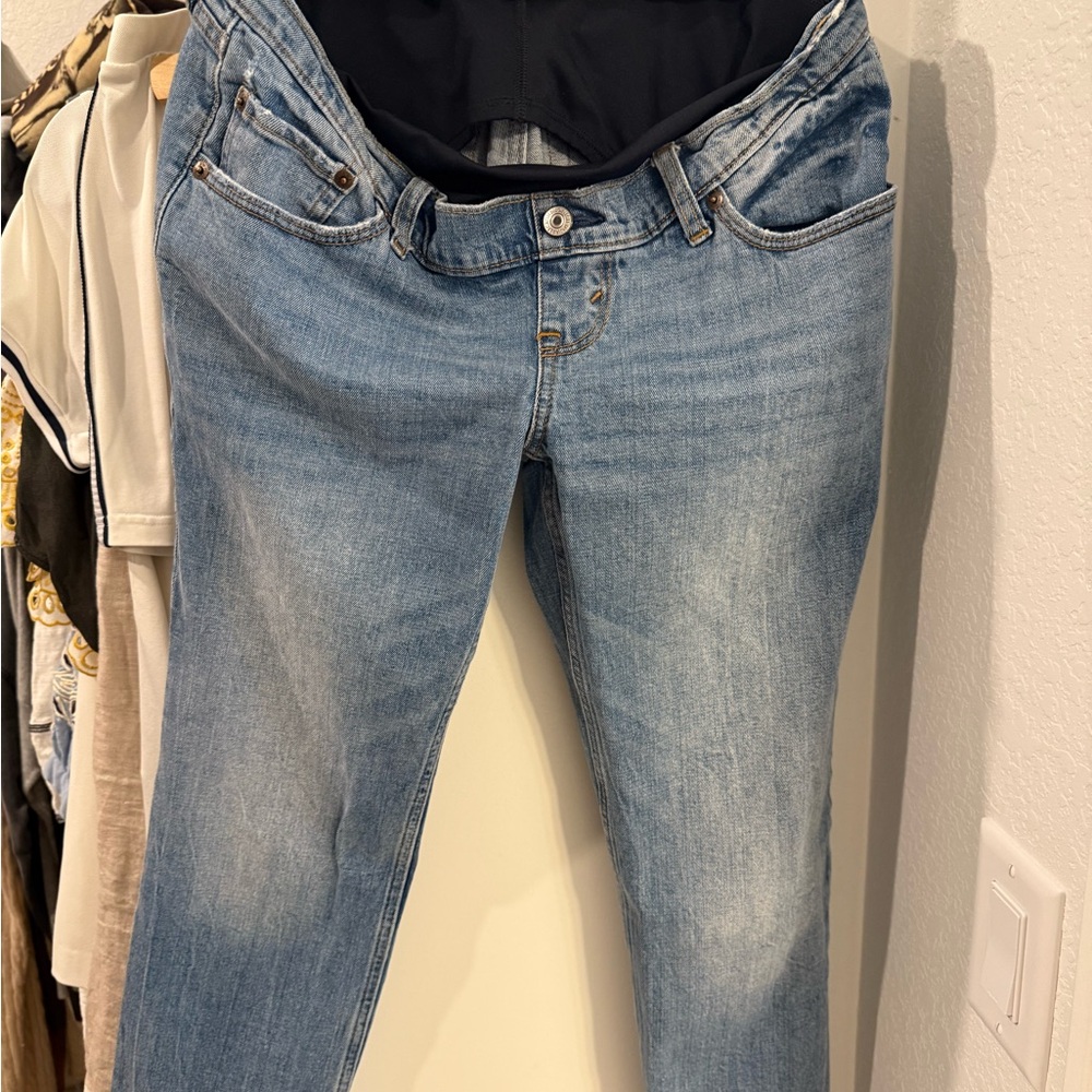 Abercrombie & Fitch Light Blue Straight Leg Jeans